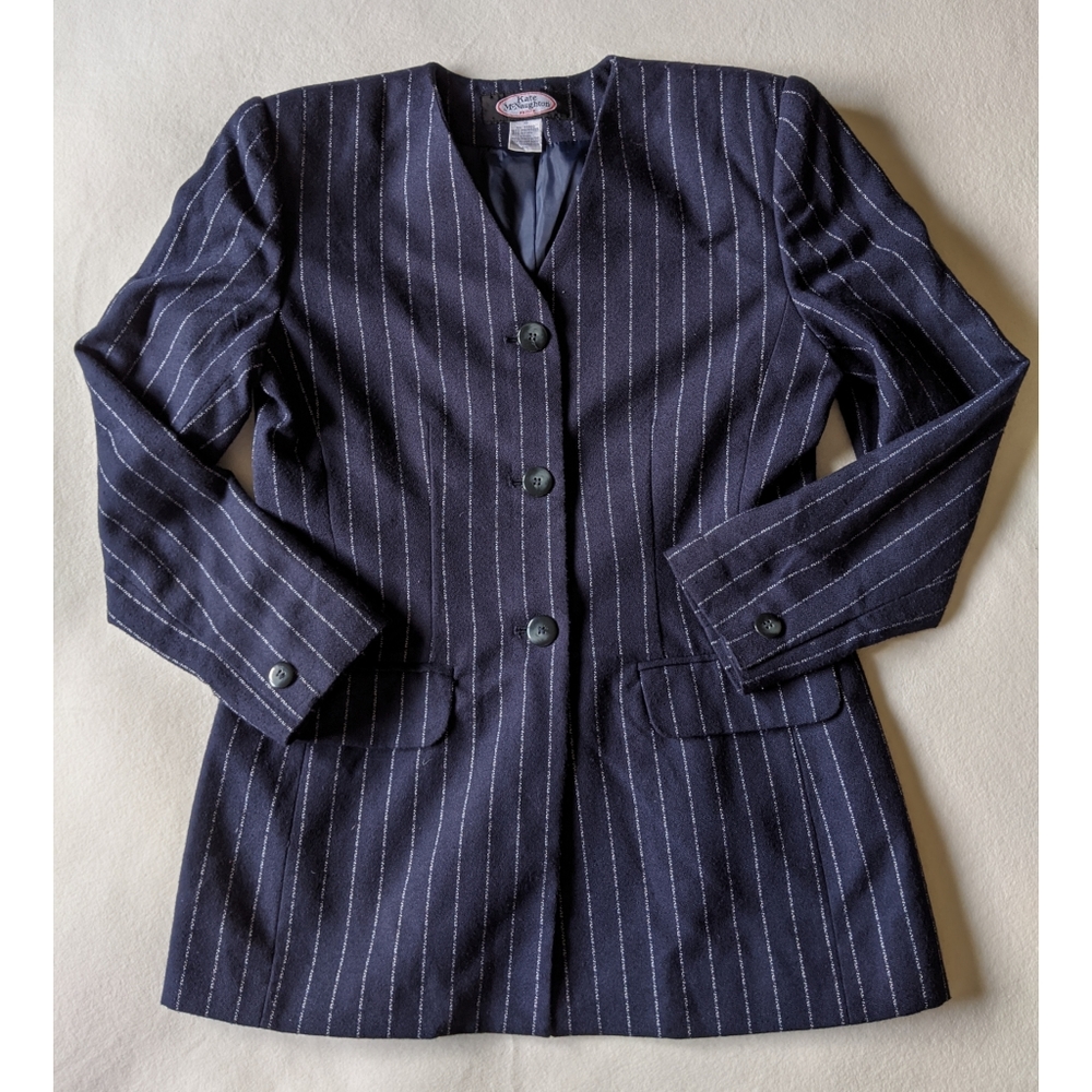 Vintage Pinstripe Blazer